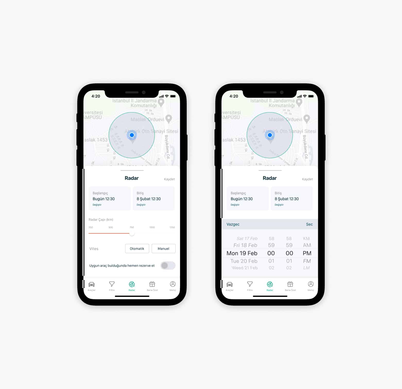 Ömer Faruk Kocaağa | Portfolio | Car Finding Radar & Alarms